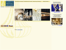 Tablet Screenshot of kristallleuchten.at